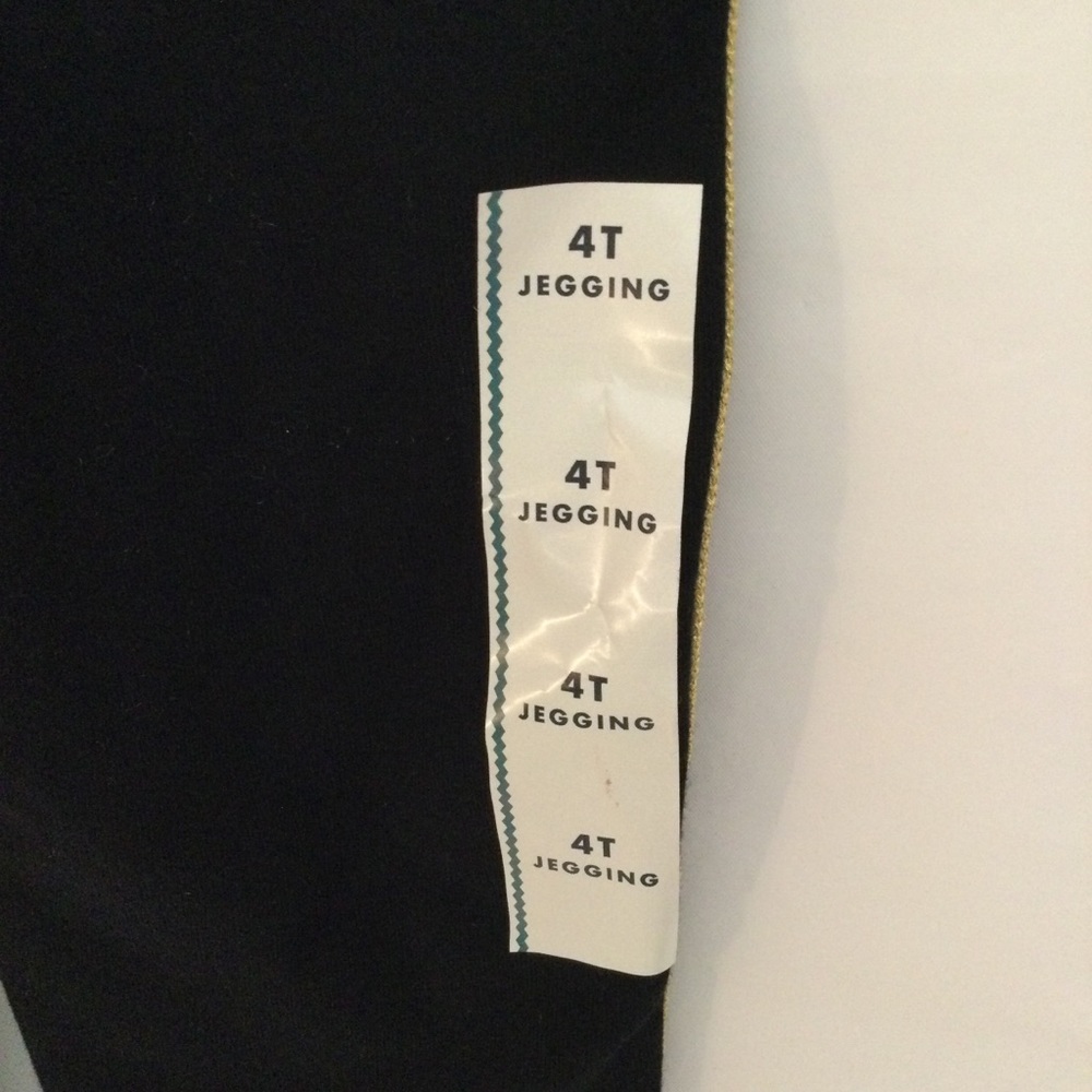 - Cat & Jack girls Jeggings pants 4T. New ebony - Picture 13 of 13